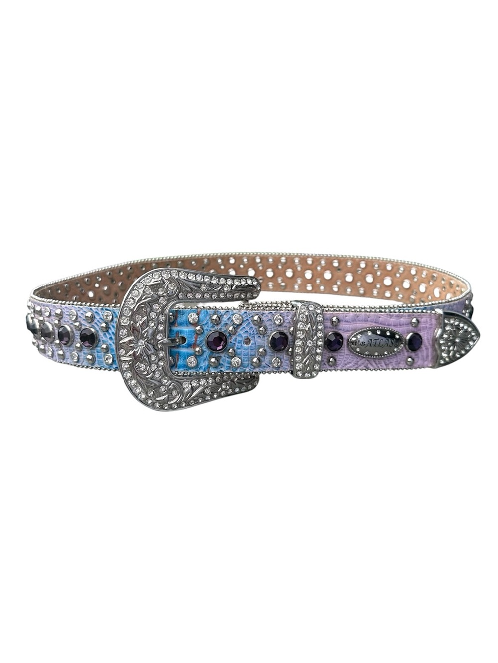 Atlas Rhinestone Western Belt Bling Cowgirl Country Rodeo Glam Boho Ranch Style